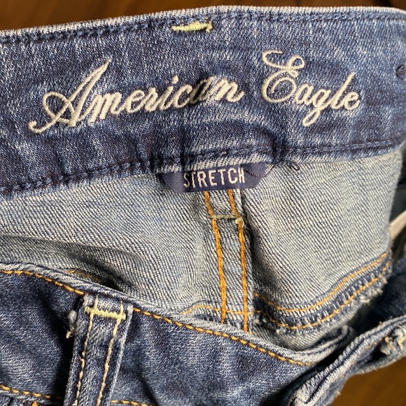 American Eagle Outfitters Skinny Blue Jeans Size 2P - Picture 7 of 8